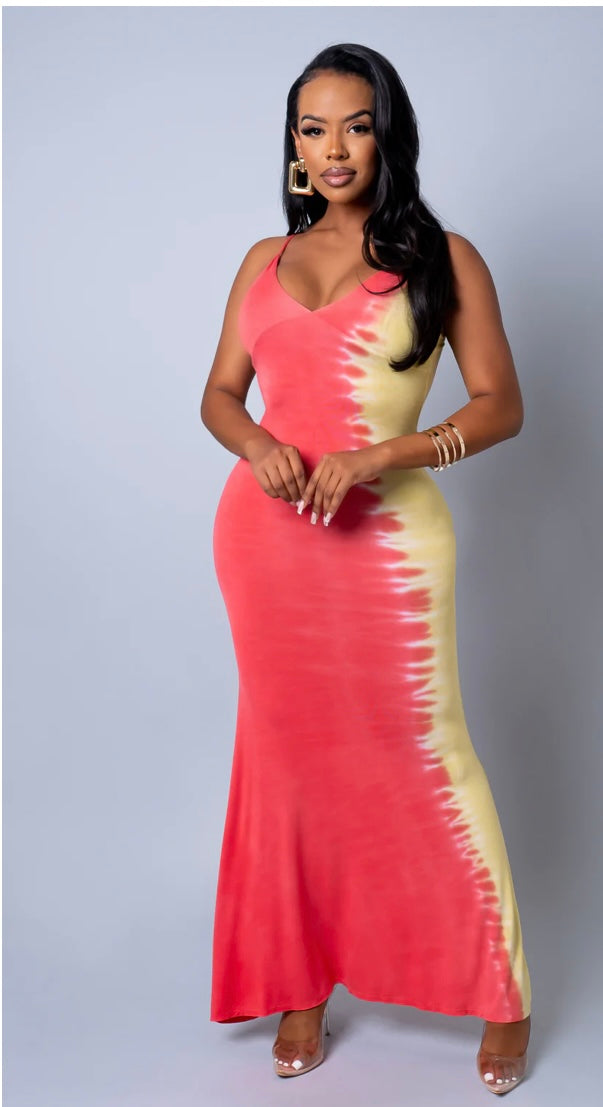 Pink Lemonade Maxi Dress